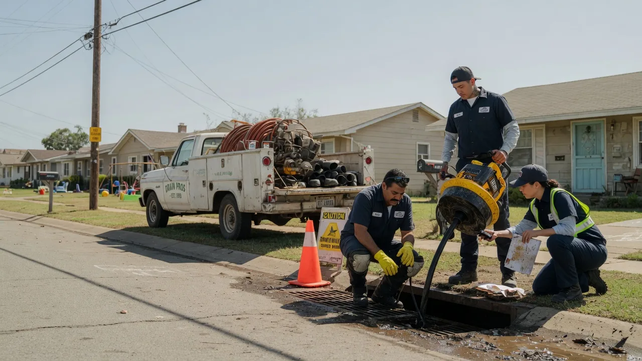 Drain Cleaning in Voca, TX near me